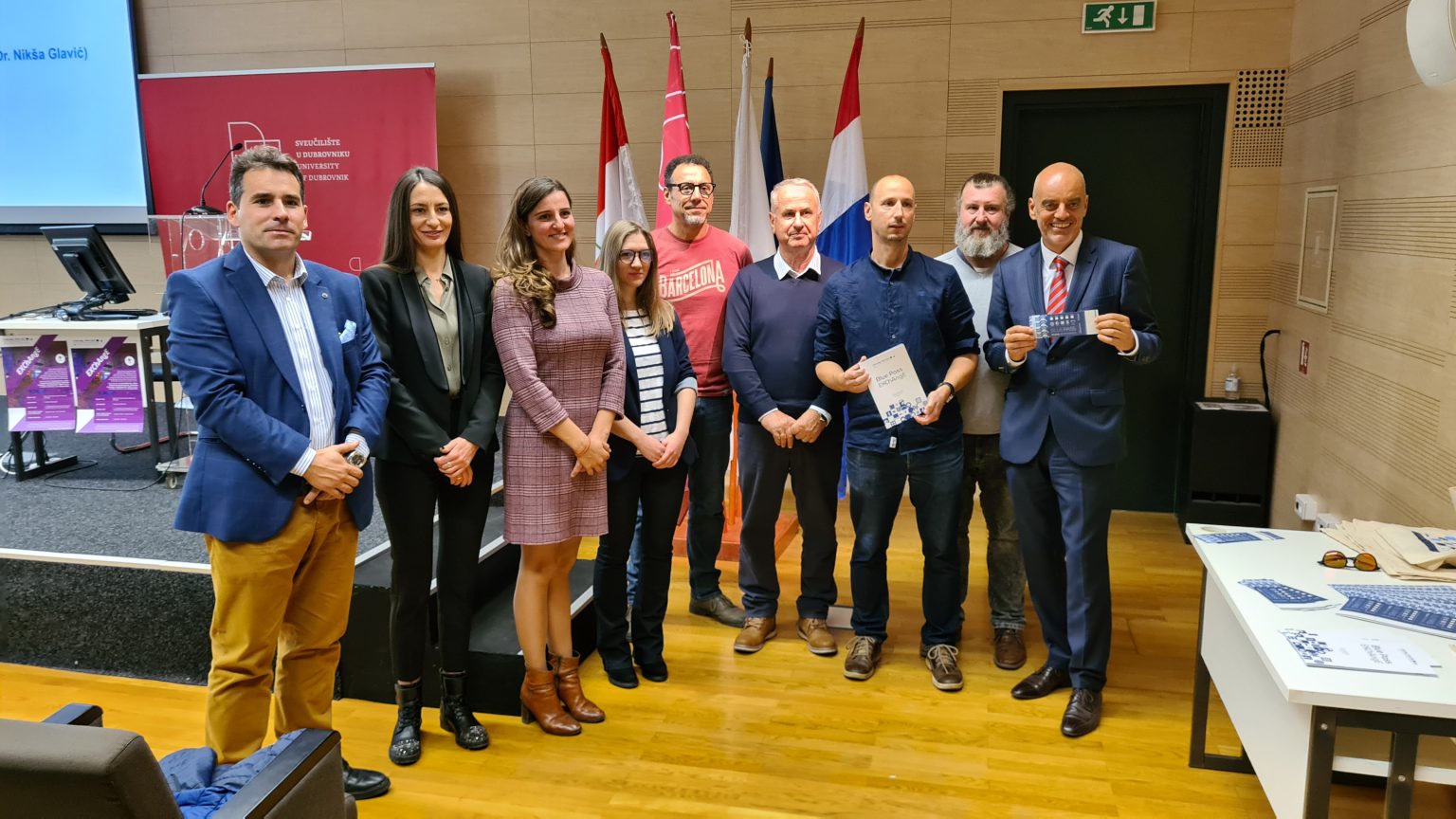 Closing event of the project “Explore Cross-border Aquatic Biodiversity – EXChAngE” was held on 10th November 2022 at Dubrovnik University, Croatia