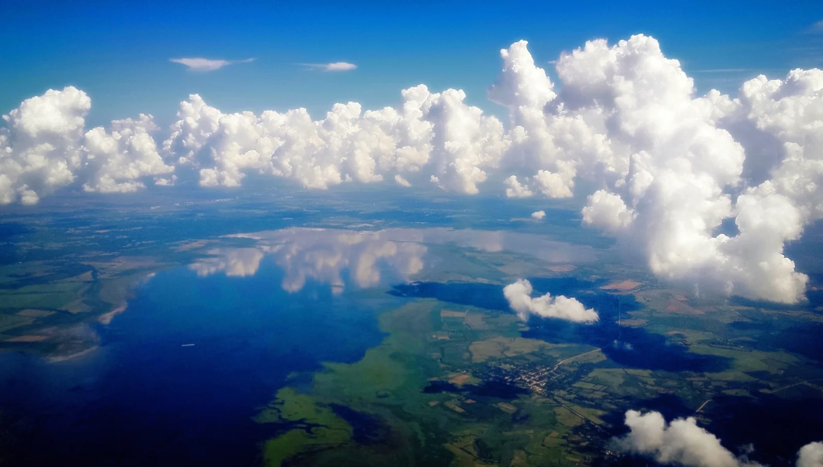 Aerial view of islands from the original website