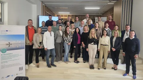 Family photo of the BLUECONNECT Workshop participants, Split, Croatia (May 2026)