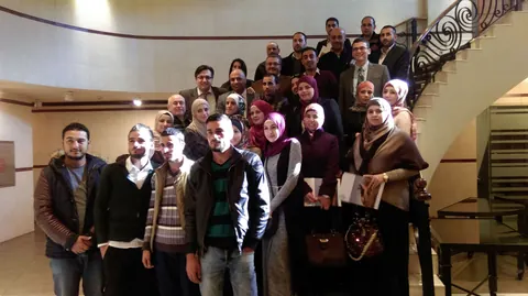 Group photo, Jordan workshop (March 2016)