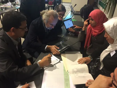 Group work during Water SUM Conference, Szentendre, Hungary (January 2016)