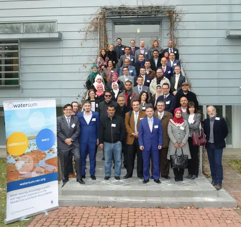 Group photo from Water SUM Conference, Szentendre, Hungary (January 2016)