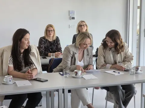 Discussion during BLUECONNECT Workshop, Split, Croatia (May 2026)