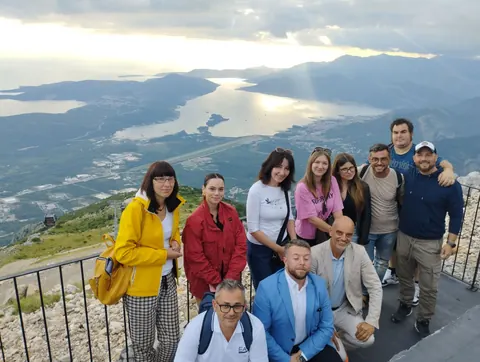 TOUR Project team members in Lovćen National Park, Montenegro (April 2024)